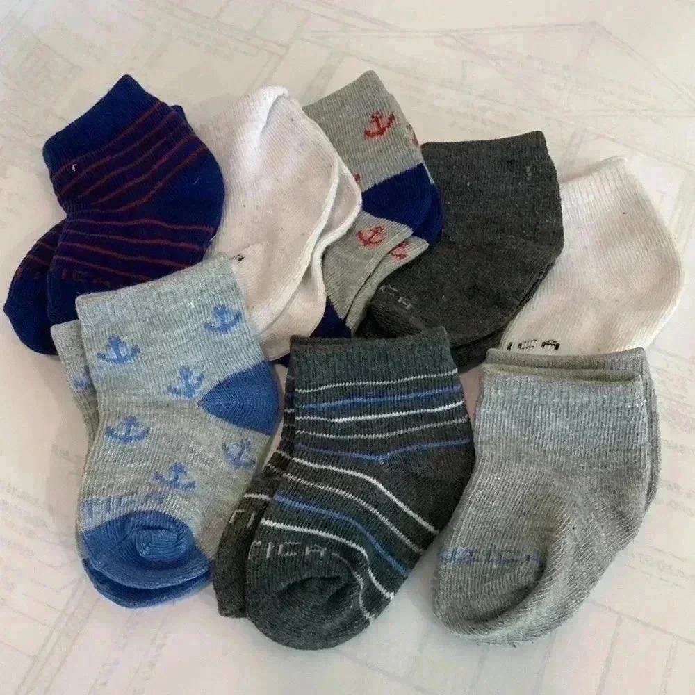 Nautica baby socks